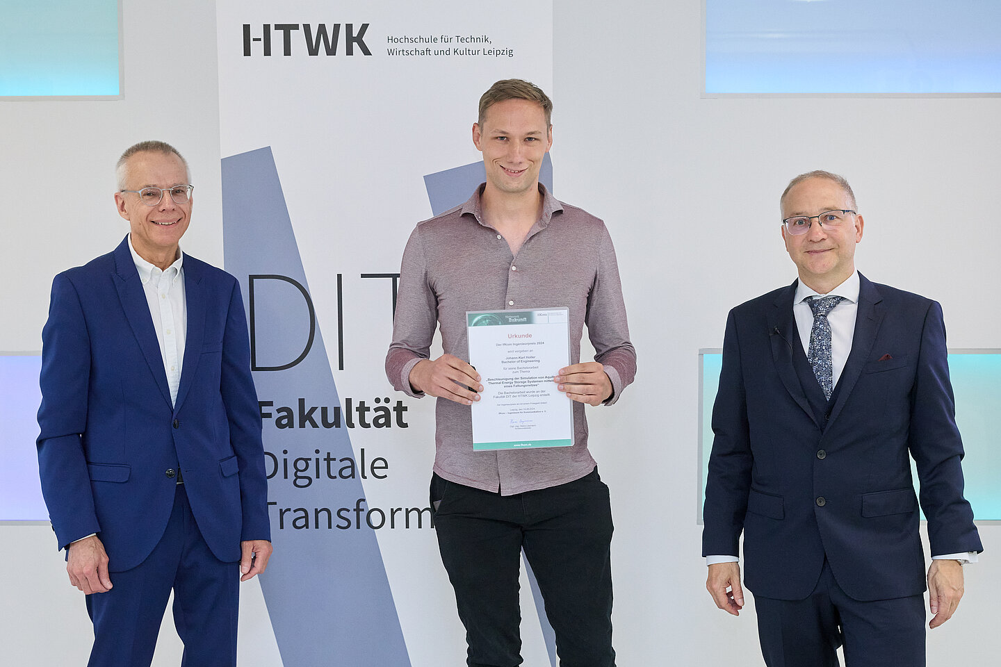 Student erhält Hochschulpreis des IfKom e.V.