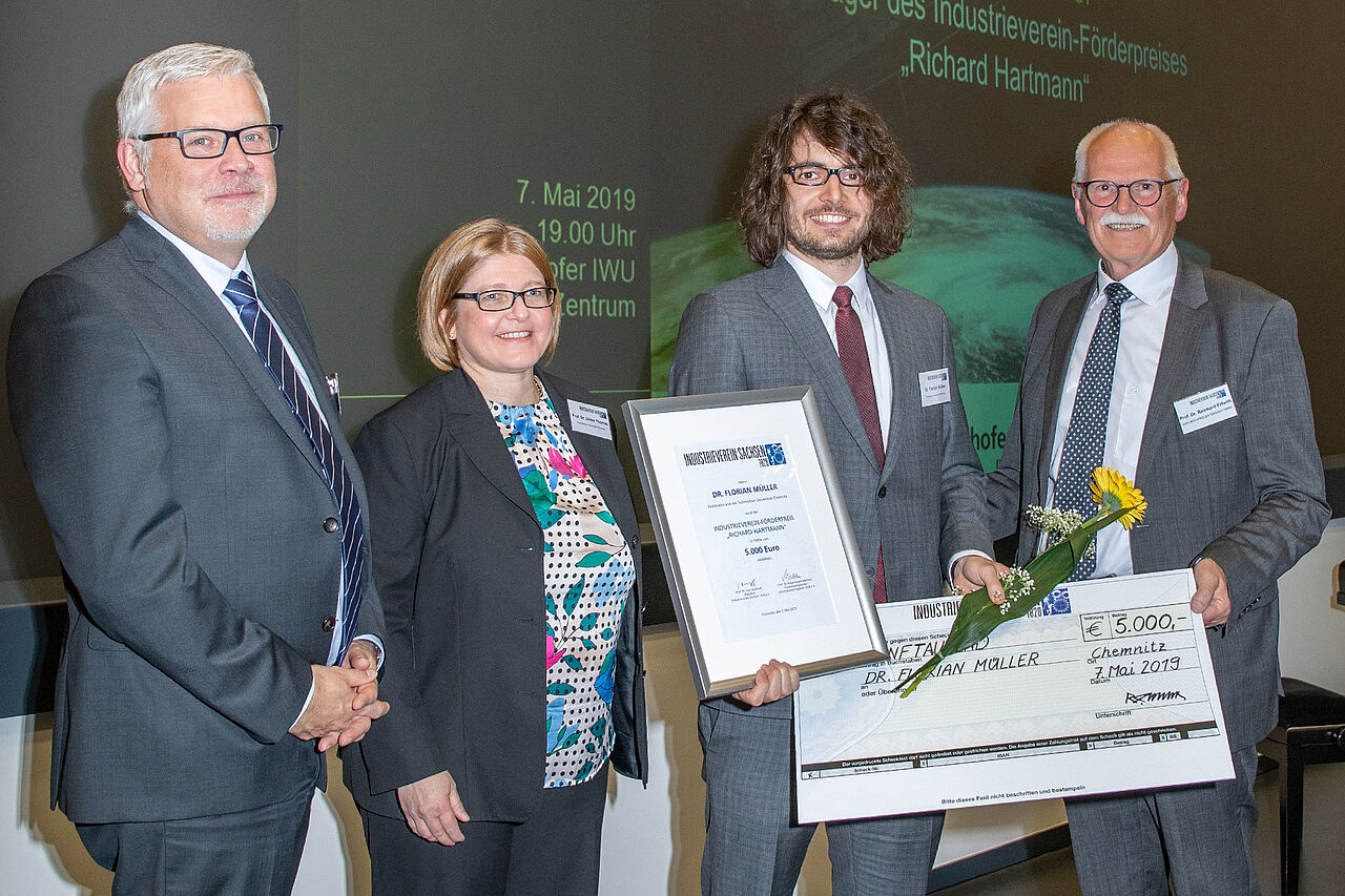 Förderpreis „Richard Hartmann“ für Dr. Florian Müller
