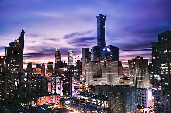 Die Skyline von Peking (Foto: Zhang Kaiyv / Unsplash) Die Skyline von Peking (Foto: Zhang Kaiyv / Unsplash)