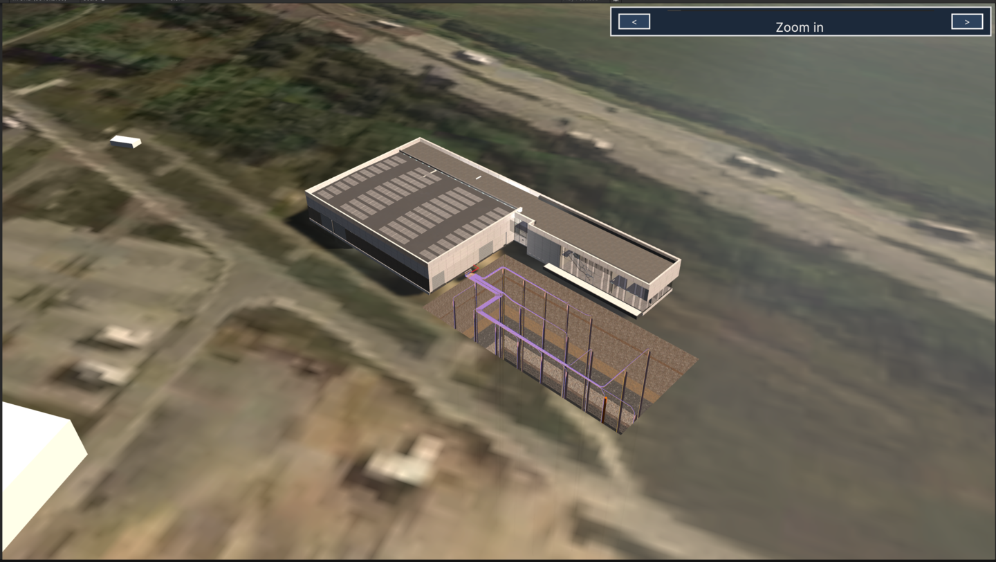 Gebäude Schkeuditz Gebäudeansicht von oben