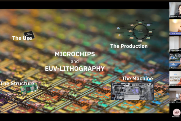 Ausschnitt aus der Präsentation von Oscar Barthel