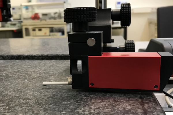 Close up of Measuring device with probe