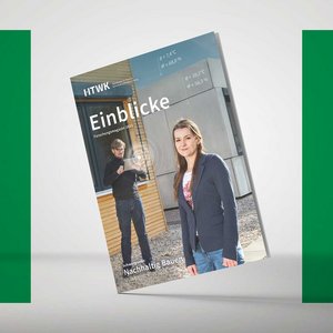 Das Bild zeigt das Cover des Forschungsmagazins Einblicke 2022