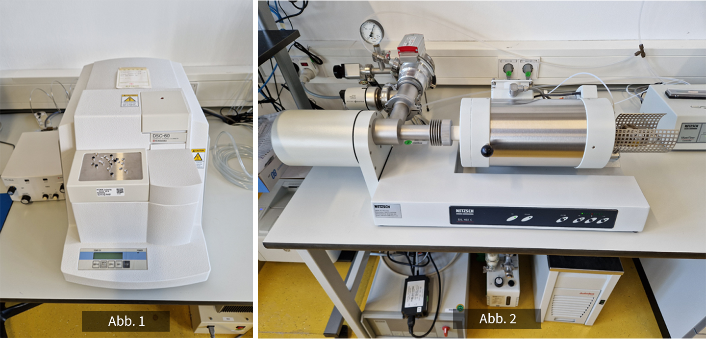 Fotos der Laborgeräte