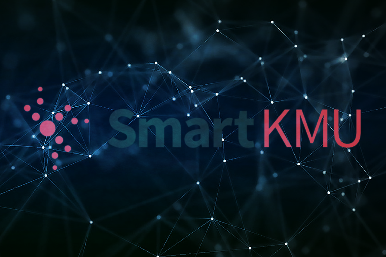 Logo SmartKMU, Hintergrund copyright pixabay