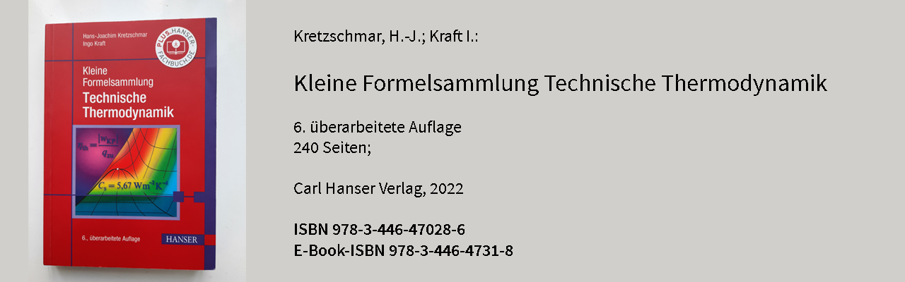 Buchcover, roter Hintergrund und Formelsammlungen/Link führt zur Website des Buches