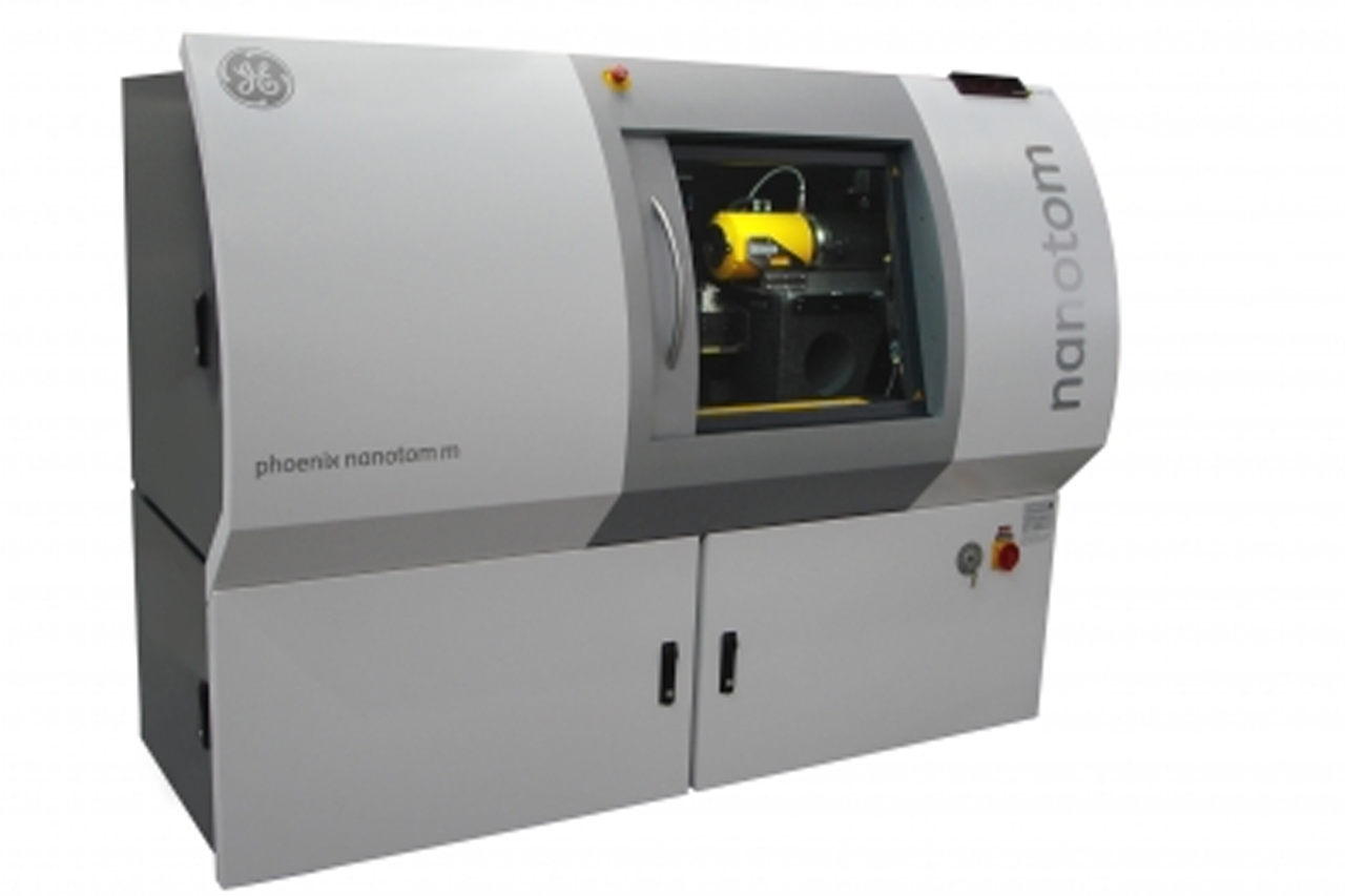 large device, the Phoenix Nanotom M, a computed tomography system; clicking the link takes you to the project website