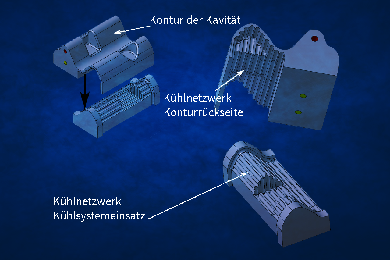 Diagram with labeled components