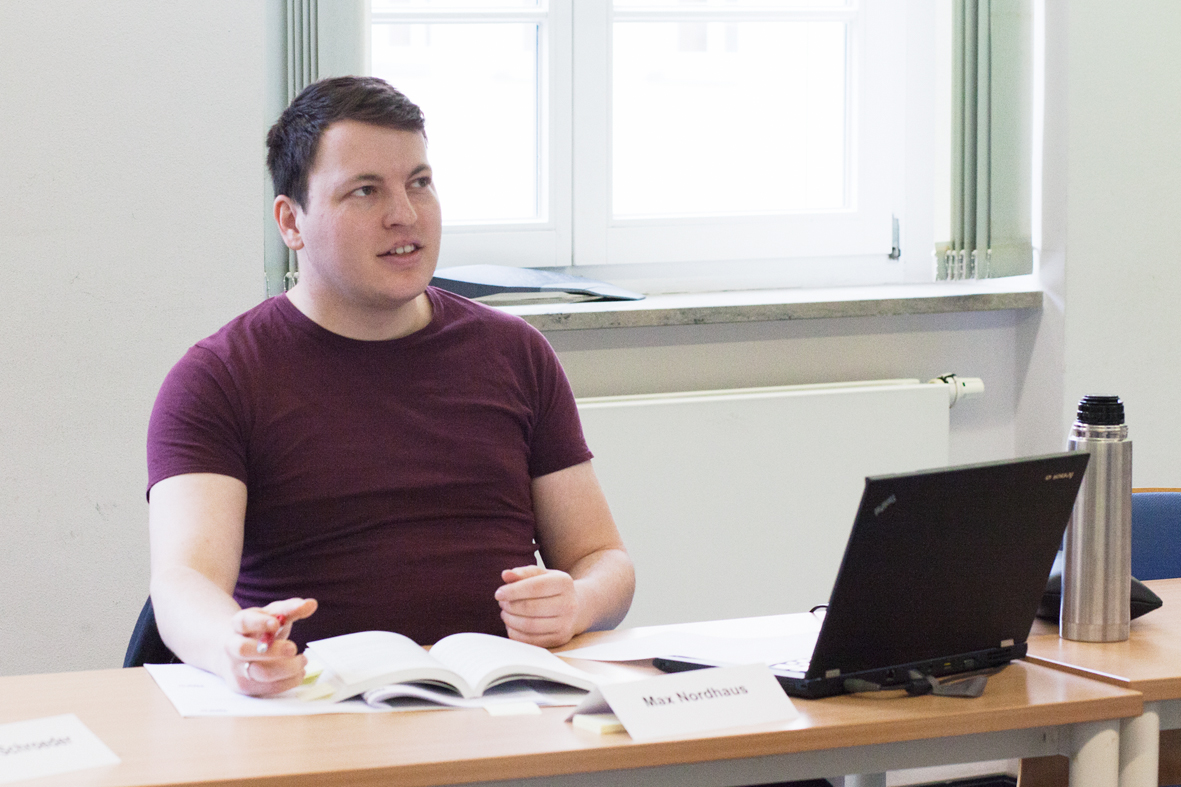 Nutzt das Zusatzkursprogramm zur persönlichen Weiterbildung: Medieninformatik-Student Max Nordhaus (Foto: Lisa Gathmann)